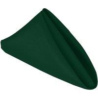 Neel Blue 20 Inch Polyester Table Napkins, Reusable, Wrinkle-Resistant Cloth Napkins, 10pcs in Green