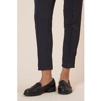 Dorothy Perkins Women's Wide Fit Leoni Chunky Loafers in Black | Size: 6