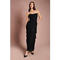 Coast Women's Contour Collective Corset Detail Maxi Dress in Black | Size: 8