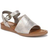 Blowfish Malibu Women's Ardice Strappy Sandals in Silver | Size: 4