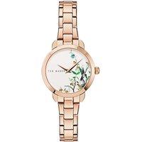 Ted Baker Women's BKPFLS402 Fleure 34mm Quartz Watch in Rose Gold