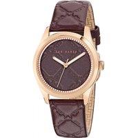 Ted Baker Women's BKPCLS505 Fashion 34mm Quartz Watch in Burgundy