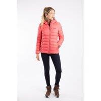 Weird Fish Women's Eshka Lightweight Padded Jacket in Coral | Size: 8