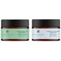 Dr. Botanicals Women's Juniperberry Oil Night Cream + Zingy Charcoal Mask Treatment Kit in White