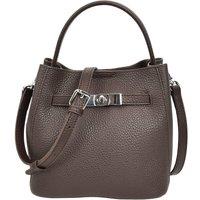 House of Leather Women's Women's Small Top Handle Handbag Soft Leather Stacey in Brown