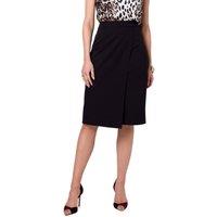 Love Lace Women's Classic A Line Double Front Skirt in Black | Size: Medium