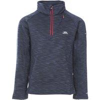 Trespass Boy's Edvin Fleece Top in Navy | Size: 2-3 Years