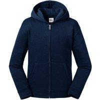 Russell Authentic Zip Hooded Sweatshirt in Navy | Size: 13-14 Years