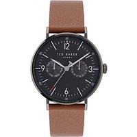 Ted Baker Men's BKPPGF402 Timeless 41mm Quartz Watch in Brown
