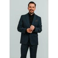 Dobell Men's Teal 2 Piece Suit | Size: 42R