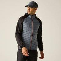 Regatta Men's Andreson Hybrid Insulated Quilted Jacket in Dark Grey | Size: 3XL