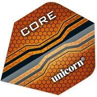 Unicorn Core .75 Plus Dart Flights in Orange