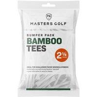 Masters Bamboo Golf Tees (Pack Of 130) in White