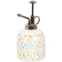 Something Different Spring Floral Ceramic Plant Mister in White