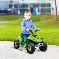 HOMCOM 6V Kids Electric Ride on Car for 18-36 Months Toddlers in Green