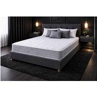 Chester & Oakley Comfort Memory Foam Open Coil Mattress - 7 INCH in White | Size: King