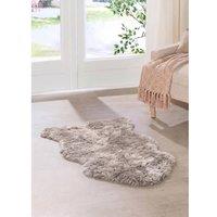 Native Natural Sheepskin Rug XXL in Stone | Size: 60 cm x 120 cm