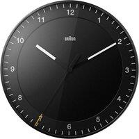 Braun Classic 30cm Analogue Wall Clock in Black