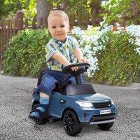 AIYAPLAY Land Rover Licensed 6V Electric Ride on Car, Sliding Car in Light Blue | Size: 700mm