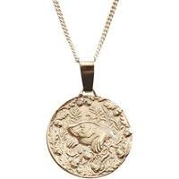 Ojewellery Mole Engraved Sterling Silver Coin Necklace | Size: 16-18inch