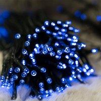 Voltico 250 Solar Powered LED Fairy Lights - Blue, Orange or White in Blue