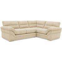 Bliss Furniture Amalfi Claude Left Hand 2 Piece Corner Sofa in Cream | Size: 4 Pack