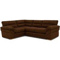 Bliss Furniture Amalfi Claude Right Hand 2 Piece Corner Sofa in Brown | Size: 4 Pack