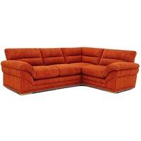 Bliss Furniture Amalfi Claude Left Hand 2 Piece Corner Sofa in Orange | Size: 4 Pack