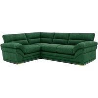 Bliss Furniture Amalfi Claude Right Hand 2 Piece Corner Sofa in Green | Size: 4 Pack
