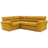 Bliss Furniture Amalfi Claude Right Hand 2 Piece Corner Sofa in Mustard | Size: 4 Pack