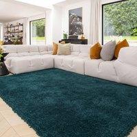 Kukoon Blue Washable Machine Wash Shaggy Premium Rug | Size: 200 cm x 290 cm