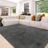 Kukoon Grey Washable Machine Wash Shaggy Rug | Size: 160 cm x 230 cm