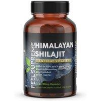 Feel Supreme Premium Himalayan Shilajit 60 Caps in Black