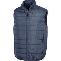Result Men's Promo Core Padded Body Warmer in Navy | Size: 3XL