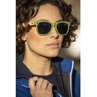 Avenue Men's Sun Ray Bamboo Sunglasses in Green
