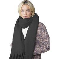 Beechfield Men's Fluffy Scarf in Black