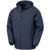 Result Recycled Men's 3 Layer Printable Soft Shell Jacket in Navy | Size: Small