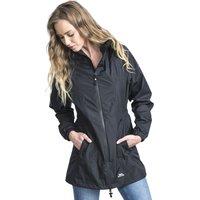 Trespass Women's Waterproof Shell Jacket in Black | Size: XS