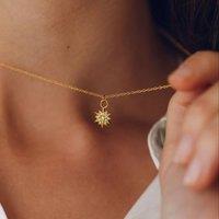 Gold Trip Women's Celestial Star Necklace in Gold