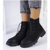 Love Lace Women's Ankle boots with thick protected sole zip closure & insulation in Black | Size: 6.5