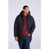 Animal Men's 'Tech Down' Hooded Water Resistant Heat Sealed Warm Puffer Winter Coat in Black | Size: XS