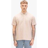 Luke 1977 Men's La Fe Textured Knit Polo in Cream | Size: XL