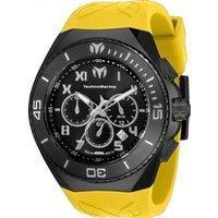 TechnoMarine Men's TM-220001 Manta 48mm Quartz Watch in Yellow