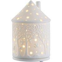 Belleek Living Forest LED Votive in Ivory | Size: 10 inches