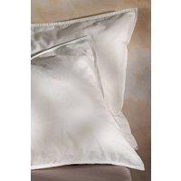 Soak&Sleep White Stonewashed Cotton Housewife Pillowcase Pair