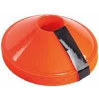 Precision Sleeved Saucer Cones (Pack Of 10) in Orange