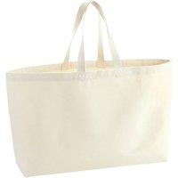 Westford Mill Canvas Oversized Tote Bag in Natural