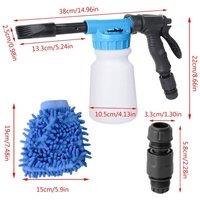 Nordara Snow Foam Lance Cannon Sprayer Car Wash Low Pressure For Garden Hose in White