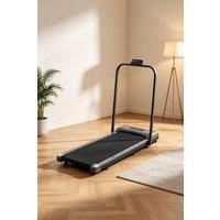 Fitness Treadmill Jogging Machine with Remote in Grey