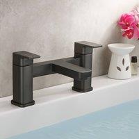 Bathroom Kingdom Swansea Gunmetal Bath Filler Tap in Grey